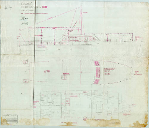 General arrangement plan with modifications for 45 foot SEAMIST