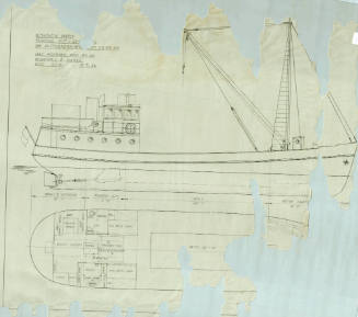 Proposed boat plan by Lars Halvorsen & Sons Ltd