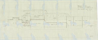 Sectional sketch for a proposed 60 ft day cruiser