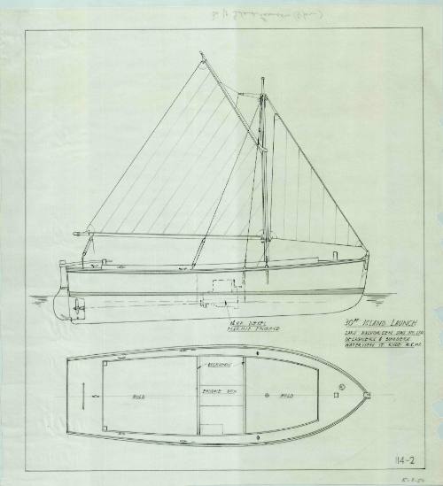 Boat plans concerning an Island Launch