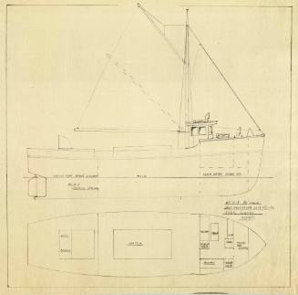 Boat plans of an Island Launch