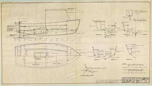 Boat plans of KICKER