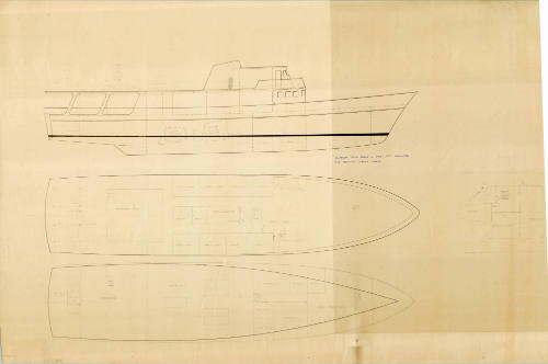 Plan of a rig and deck prepared for Mr Foyster