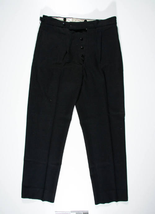 Lieutenant Hubert Edward Carse's RANVR uniform trousers