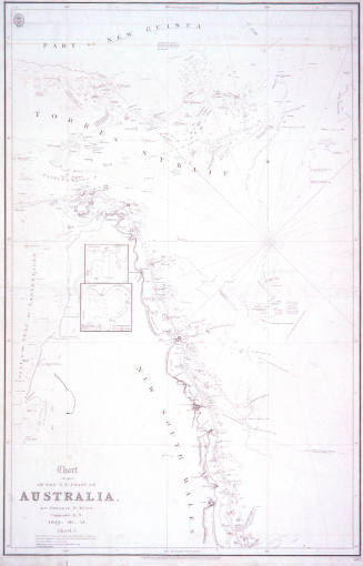 Part of the NE Coast of Australia by Phillip P King Commander RN 1819, 1820, 1821 Sheet 3