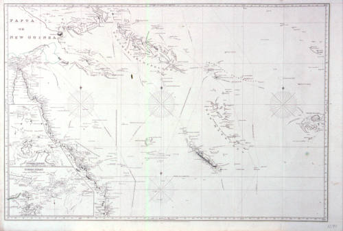 Chart of Torres Strait and the Coral Sea