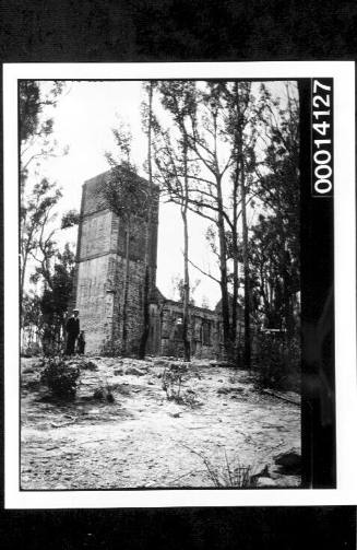 Church ruins at Boydtown, New South Wales