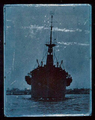 Printers plate of HMAS WESTRALIA