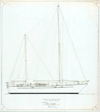 Plan for 55 foot cruising ketch