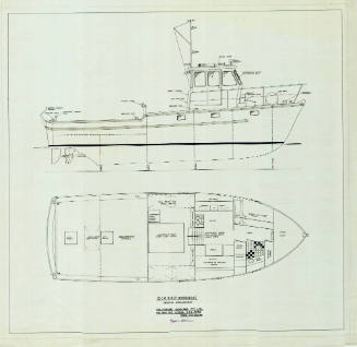 Plan of group workboat