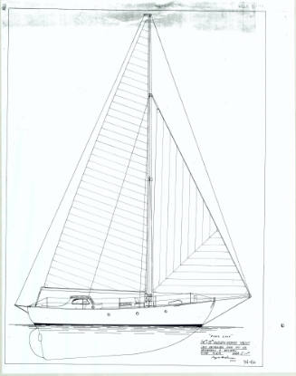Plan for the yacht PEER GYNT