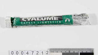 Omniglow Cyalume Safety Lightstick taken on board LOT 41