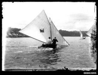 6-footer sailing on Sydney Harbour