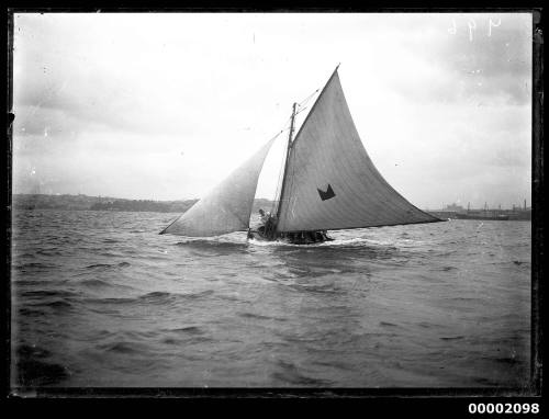 10-footer sailing on Sydney Harbour