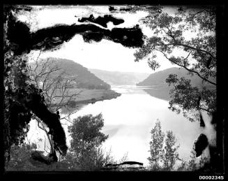 Riverscape, probably overlooking Wisemans Ferry on the Hawkesbury River