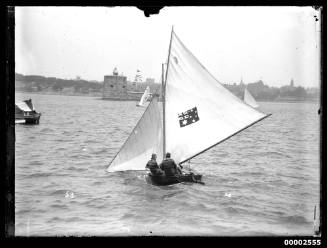 6-footer sailing off Fort Denison, Sydney Harbour