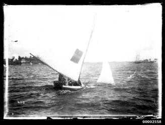 6-footer sailing on Sydney Harbour