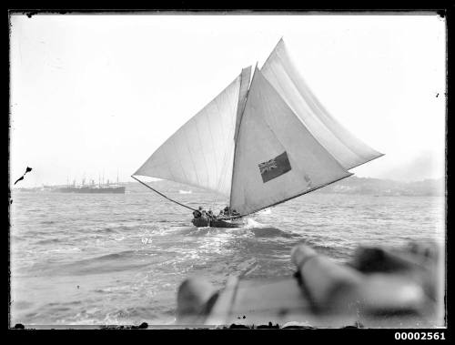 BRITANNIA sailing on Sydney Harbour