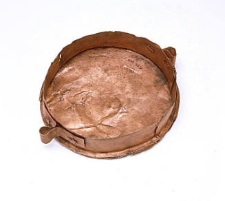 Lid of powder cannister, excavated from the wreck site of the BATAVIA