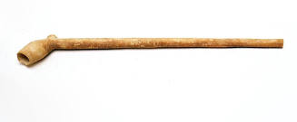 Pipe, excavated from the wreck site of the VERGULDE DRAECK