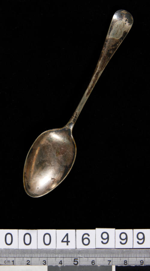 Silver plated teaspoon