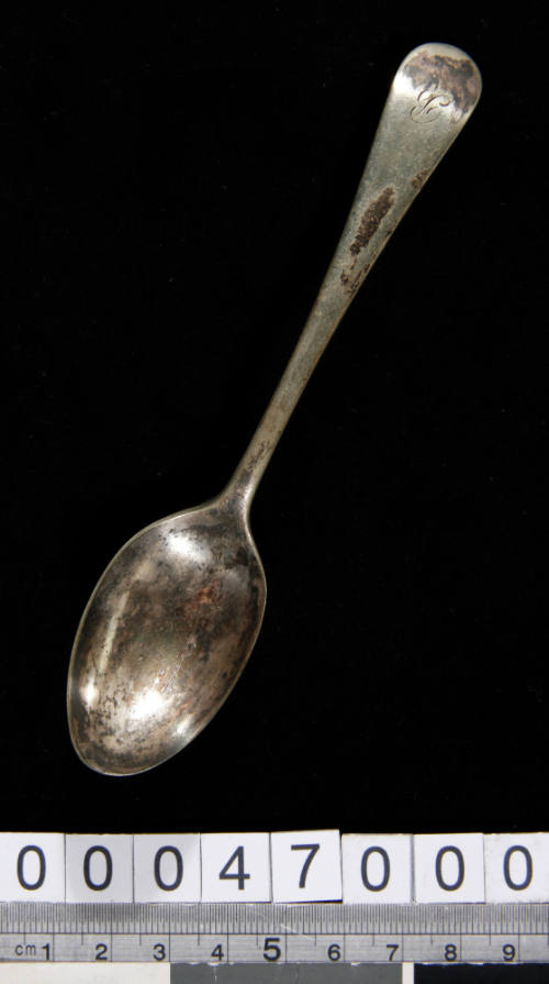 Silver plated teaspoon