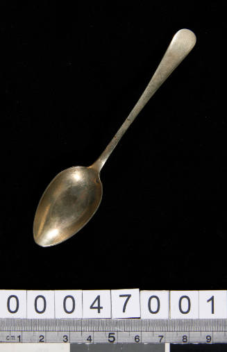 Silver plated teaspoon