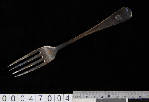 Silver plated fork