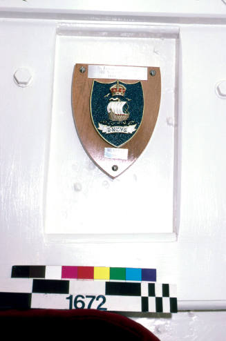 Crest of the Royal New Zealand Yacht Squadron from AKARANA