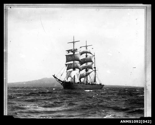 Three-masted barque, possibly ROTHESAY BAY