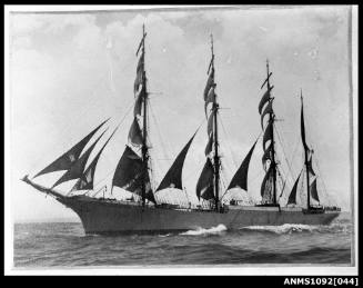 Four-masted ship MAGDALENE VINNEN