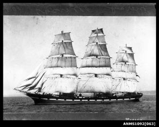 Three-masted ship MERSEY