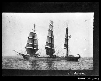 Three-masted American ship S.D. CARLETON