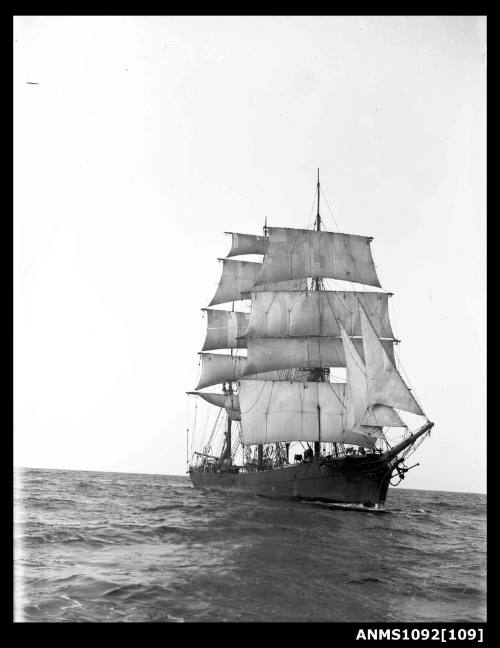 Three-masted barque RONA (ex POLLY WOODSIDE)