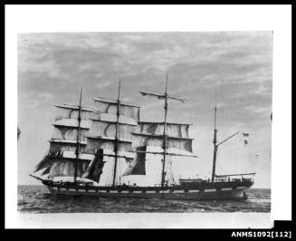 Four-masted barque KINROSS SHIRE