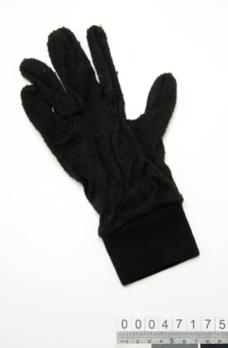 Right hand glove taken on board LOT 41