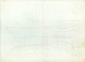 Lines plan of a mission vessel