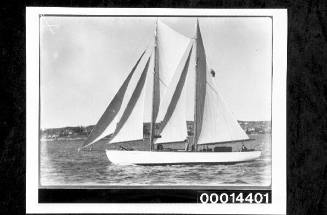 Yacht SIRIUS under sail in Sydney Harbour