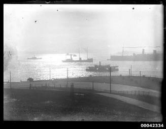 View of Sydney Harbour from Dawes Point Battery