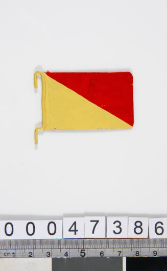 Code flag representing the letter O