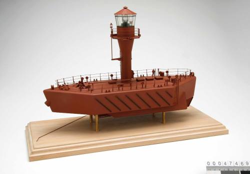 Light vessel model from the Australian Maritime Safety Authority