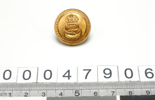 RAN officer's uniform button