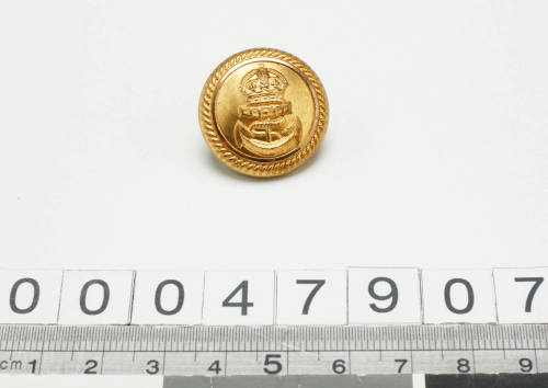 RAN officer's uniform button