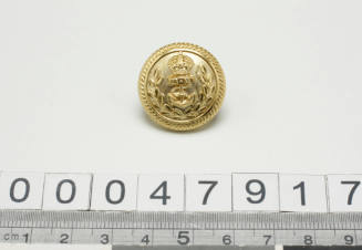 RAN uniform button manufactured by FIRMIN