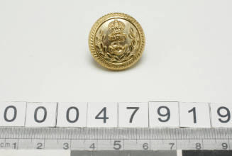 RAN uniform button manufactured by FIRMIN