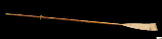 Wooden oar used by NSW and Australian Champion sculler Gertrude Lewis