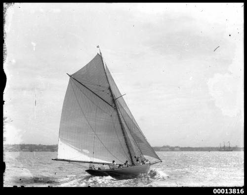 THELMA under sail on Sydney Harbour