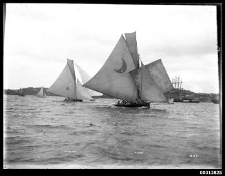22 foot sailing yachts WONGA and VUNA on Sydney Harbour