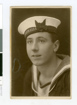 John Walter Andrews - Nineteen years old - HMAS AUSTRALIA