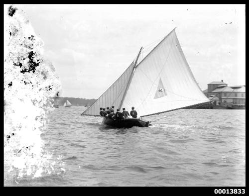 18-footer YVONNE off Cockatoo Island